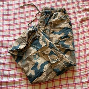 Pilcro camo ballon joggers